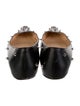 Christian Louboutin Spike Accents Leather Ballet Flats