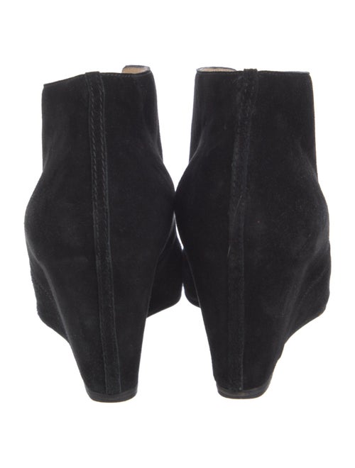 Christian Louboutin Suede Lace-Up Boots