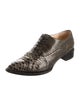 Christian Louboutin Python Animal Print Oxfords