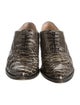 Christian Louboutin Python Animal Print Oxfords
