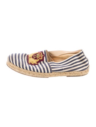 Christian Louboutin Canvas Printed Espadrille Sneakers