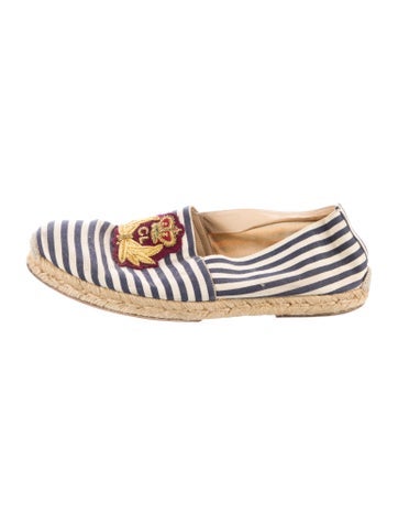 Christian Louboutin Sneakers Canvas Printed Espadrille IT 37 | 7