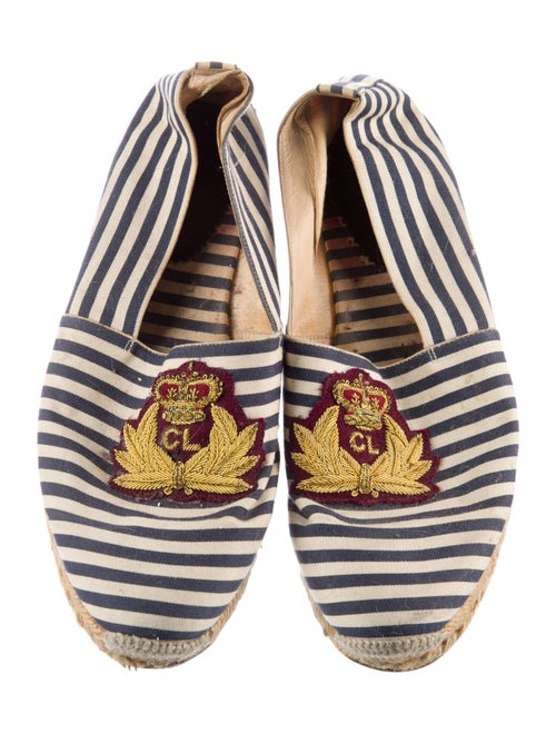 Christian Louboutin Canvas Printed Espadrille Sneakers
