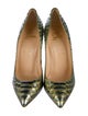 Christian Louboutin Python Pumps
