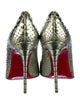 Christian Louboutin Python Pumps