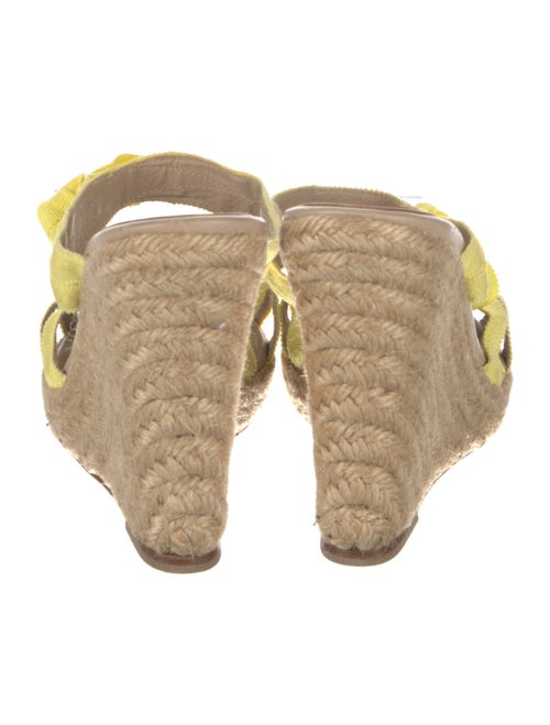 Christian Louboutin Jacquard Colorblock Pattern Espadrilles