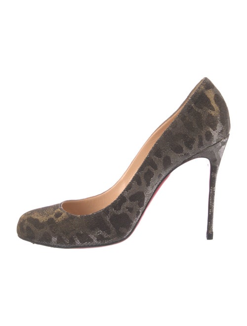 Christian Louboutin Printed Pumps