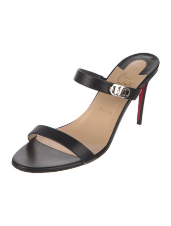 Christian Louboutin Leather Slides