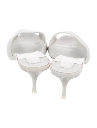 Christian Louboutin Leather Slides