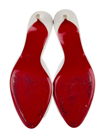 Christian Louboutin Leather Slides