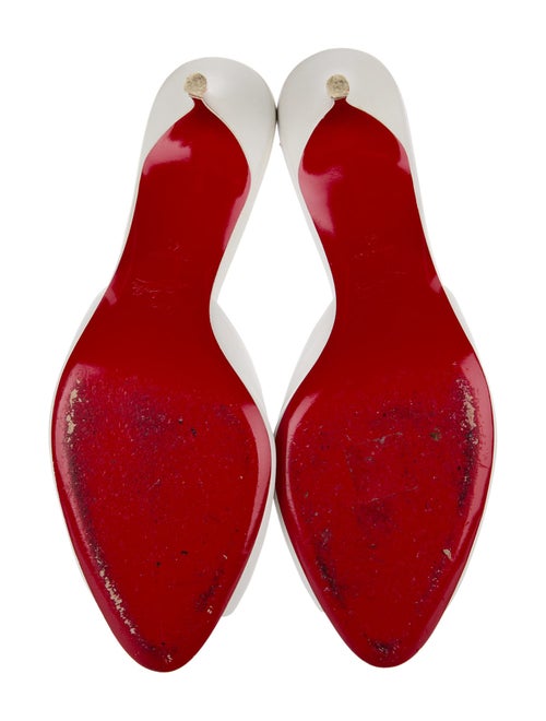 Christian Louboutin Leather Slides