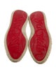 Christian Louboutin Canvas Studded Accents Espadrilles
