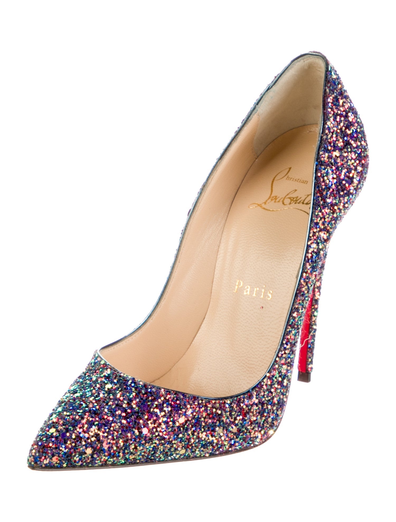 Christian Louboutin Glitter Pumps