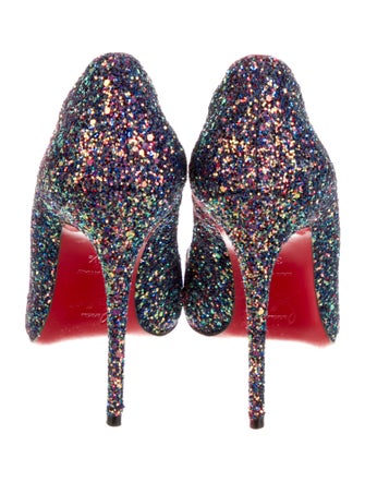 Christian Louboutin Glitter Pumps