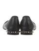Christian Louboutin Spike Accents Leather Ballet Flats