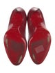 Christian Louboutin Spike Accents Leather Pumps