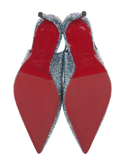 Christian Louboutin Crystal Slingback Pumps