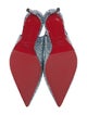 Christian Louboutin Crystal Slingback Pumps