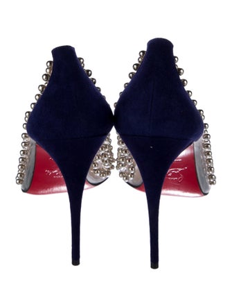 Christian Louboutin PVC Bow Accents Pumps
