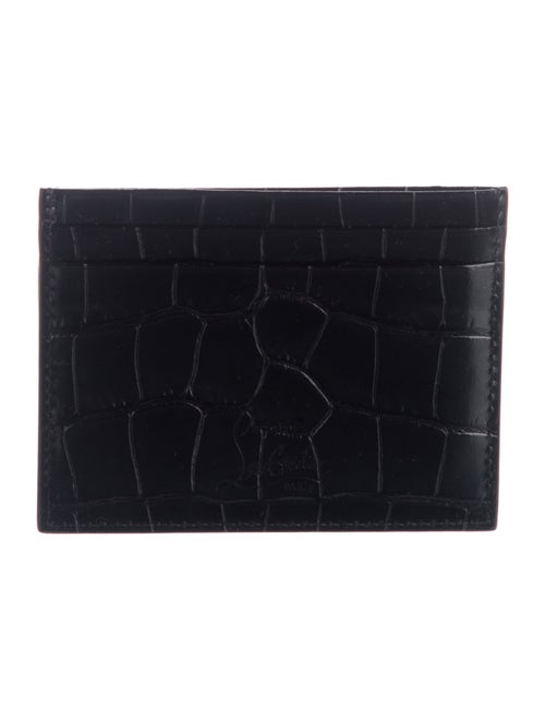 Christian Louboutin Embossed Leather Patterned Wallet