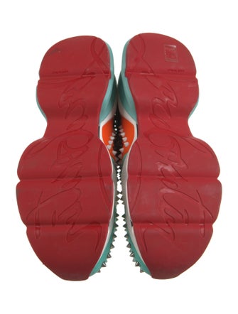 Christian Louboutin Rockstud Spike Neoprene Sneakers