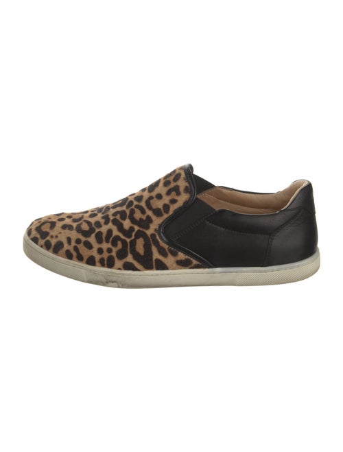 Christian Louboutin Ponyhair Animal Print Sneakers