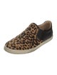 Christian Louboutin Ponyhair Animal Print Sneakers