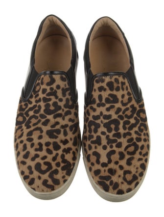 Christian Louboutin Ponyhair Animal Print Sneakers