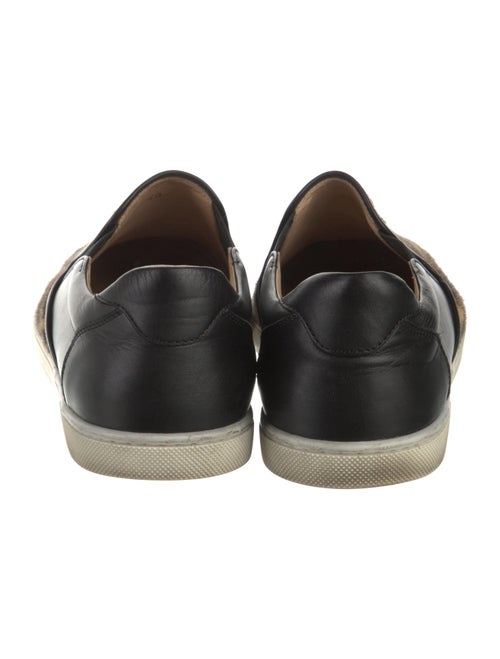Christian Louboutin Ponyhair Animal Print Sneakers