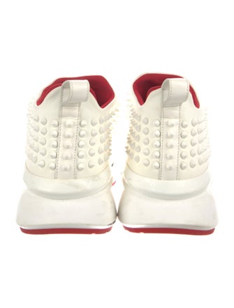 Christian Louboutin Spike Accents Neoprene Sock Sneakers