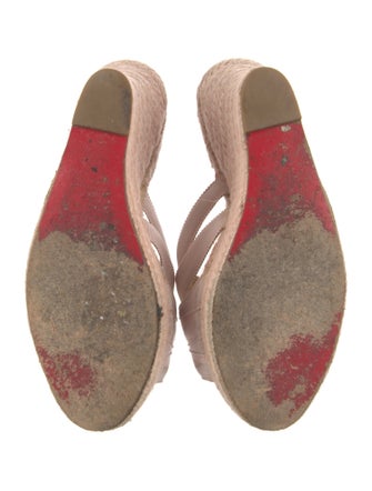 Christian Louboutin Canvas Espadrilles