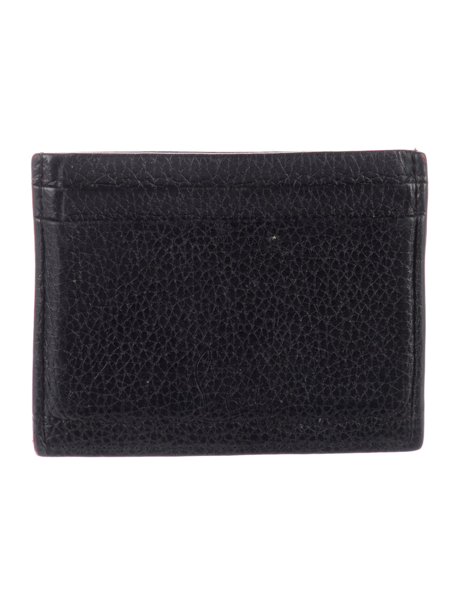 Christian Louboutin Leather Printed Card Holder