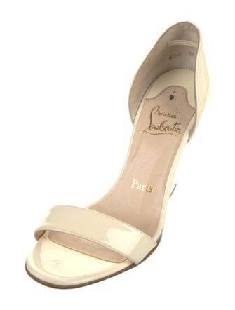 Christian Louboutin Patent Leather D'Orsay Pumps