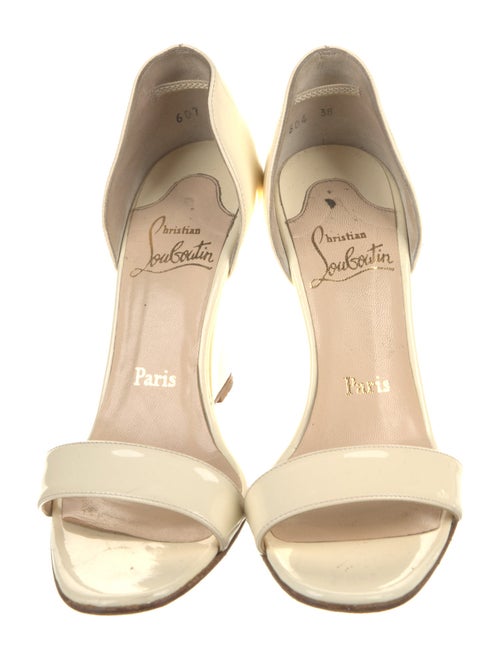 Christian Louboutin Patent Leather D'Orsay Pumps