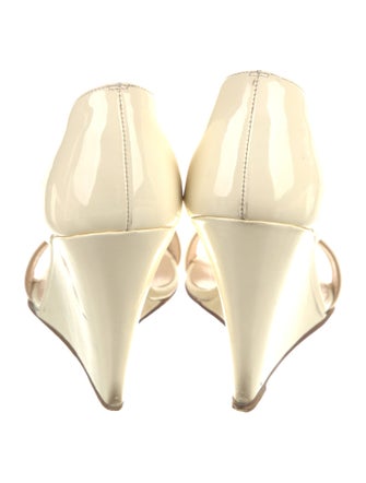 Christian Louboutin Patent Leather D'Orsay Pumps