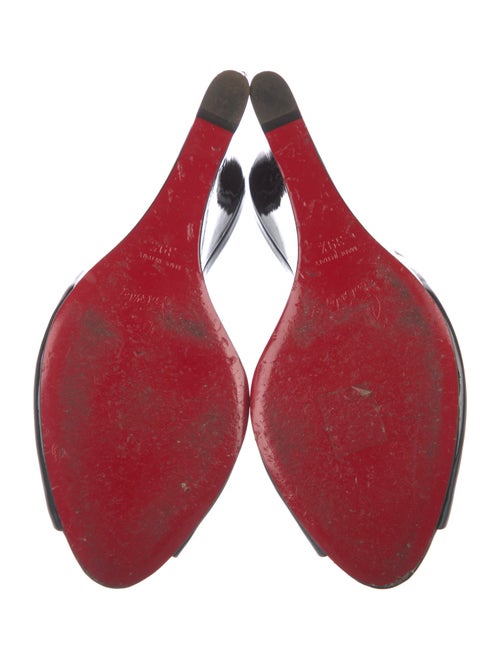 Christian Louboutin Patent Leather Slides