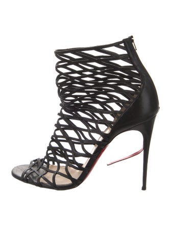 Christian Louboutin Leather Gladiator Sandals