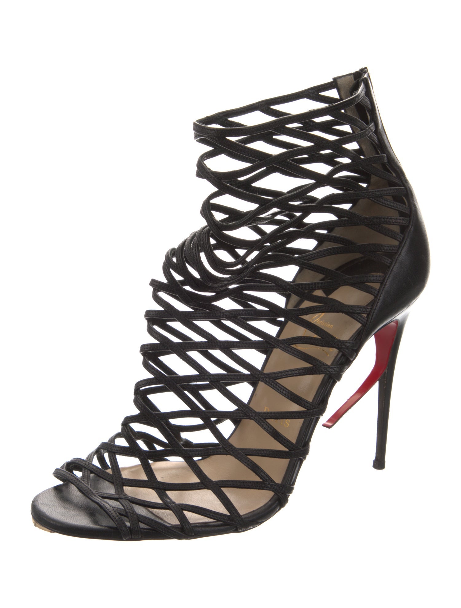 Christian Louboutin Leather Gladiator Sandals