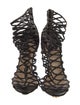Christian Louboutin Leather Gladiator Sandals