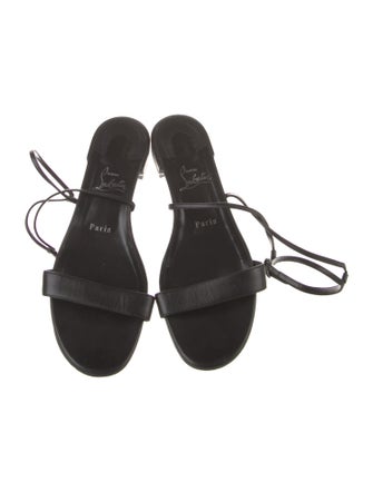 Christian Louboutin Leather Gladiator Sandals