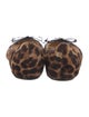 Christian Louboutin Ponyhair Animal Print Ballet Flats