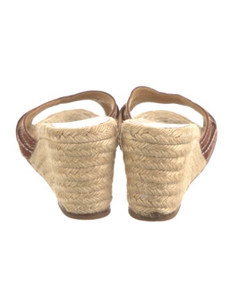 Christian Louboutin Suede Striped Espadrilles