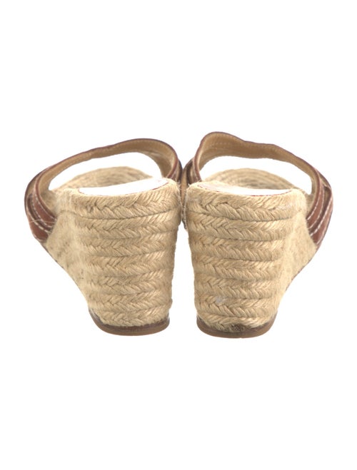 Christian Louboutin Suede Striped Espadrilles