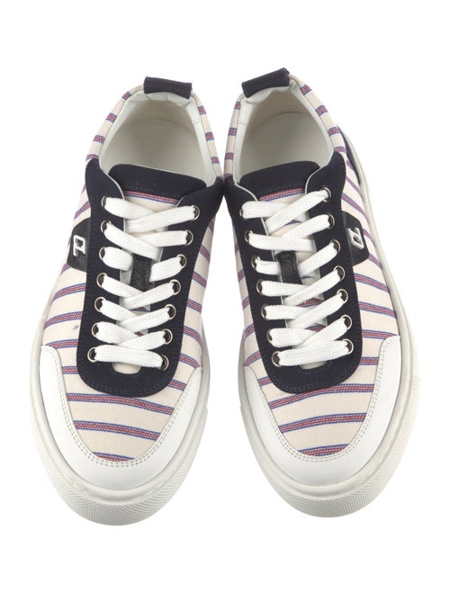 Christian Louboutin Canvas Printed Sneakers