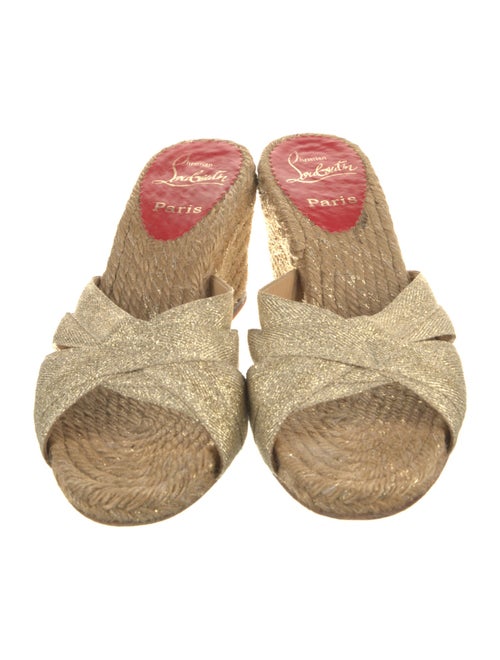 Christian Louboutin Canvas Espadrilles