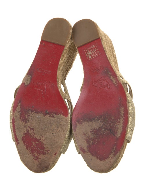 Christian Louboutin Canvas Espadrilles