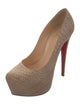 Christian Louboutin Python Pumps