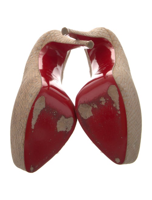 Christian Louboutin Python Pumps