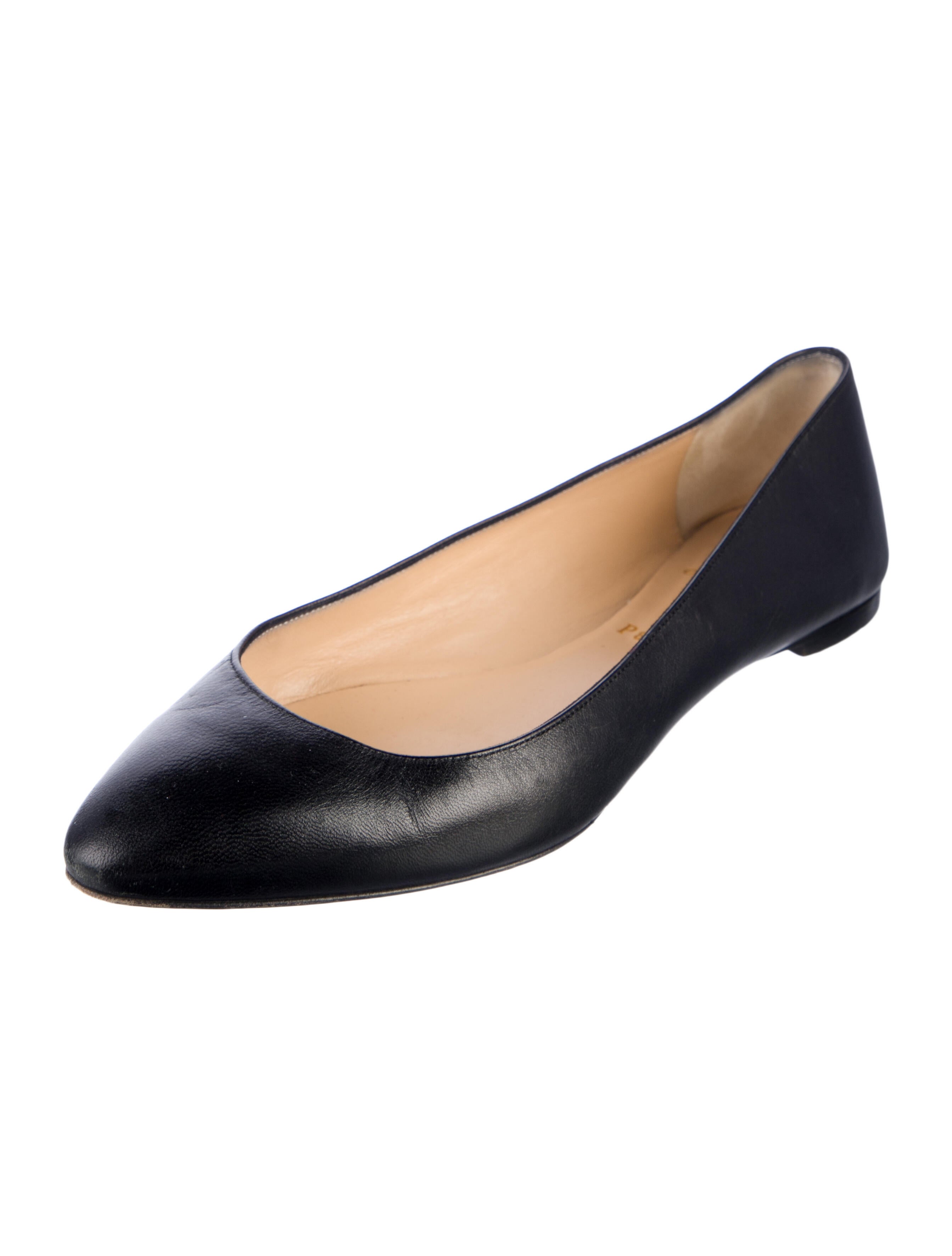 Christian Louboutin Leather Ballet Flats