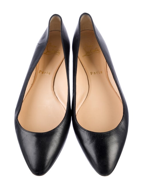 Christian Louboutin Leather Ballet Flats